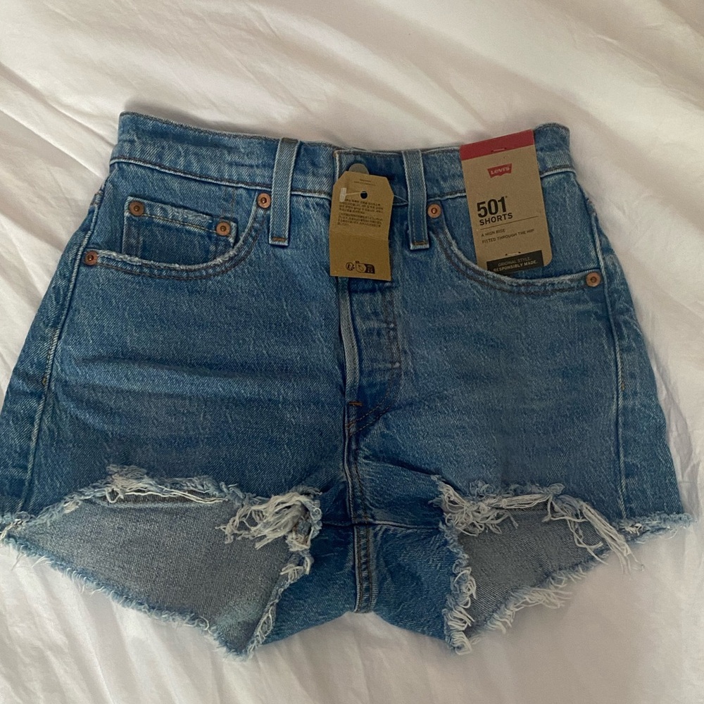LEVI’S 501 ORIGINAL FIT HIGH RISE WOMEN'S SHORTS, NWT